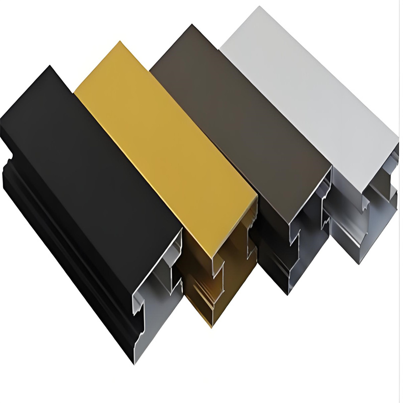 JL Aluminum alloy profile oxidation spray painting customization aluminum extrusion profile