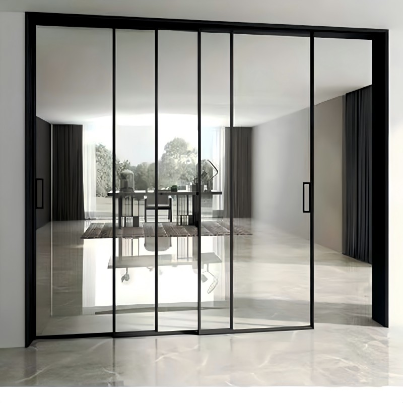 Extremely Narrow Sliding Glass Door