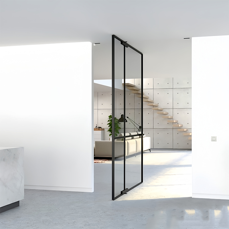 Aluminum Glass Pivot Door