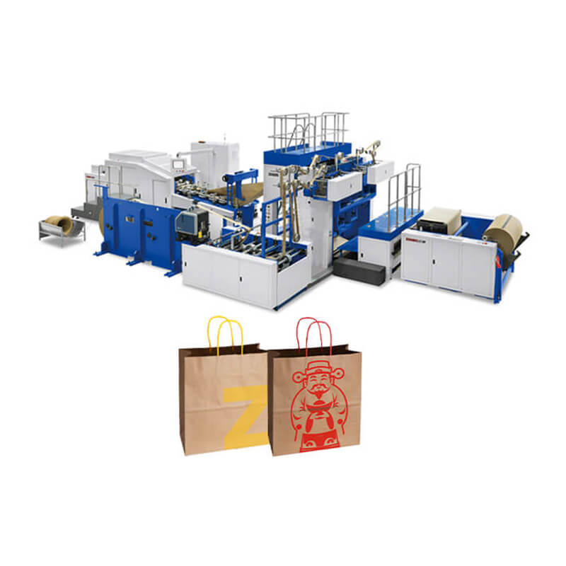 Fully Otomatiki Roll Kudyisa Pepa Bag NeHandle Kugadzira Machine