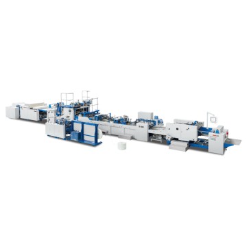 ZB 1450RS-600/ZB 1260RS-450 Fully Automatic Paper Bag Making Machine Improves Production Efficiency
