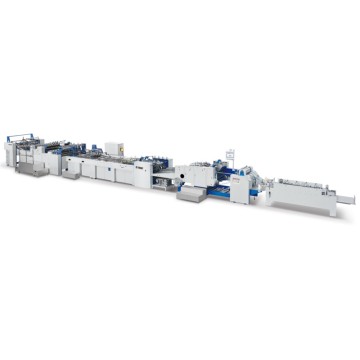 ZB 1450CT-550/ZB 1200CT-450 Single-Sheet Fully Automatic Handbag Bag Making Machine Sets New Production Standards