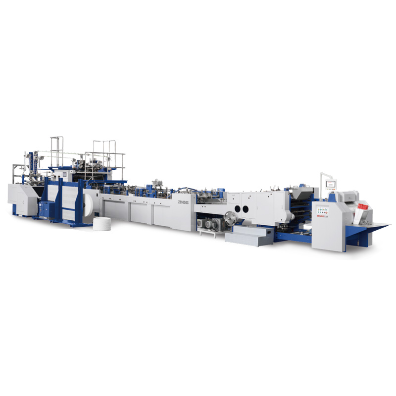 ZB 1450S-600/ZB 1300S-500 Single-Sheet Fully Automatic Paper Bag Making Machine Cutting-Edge Equipment