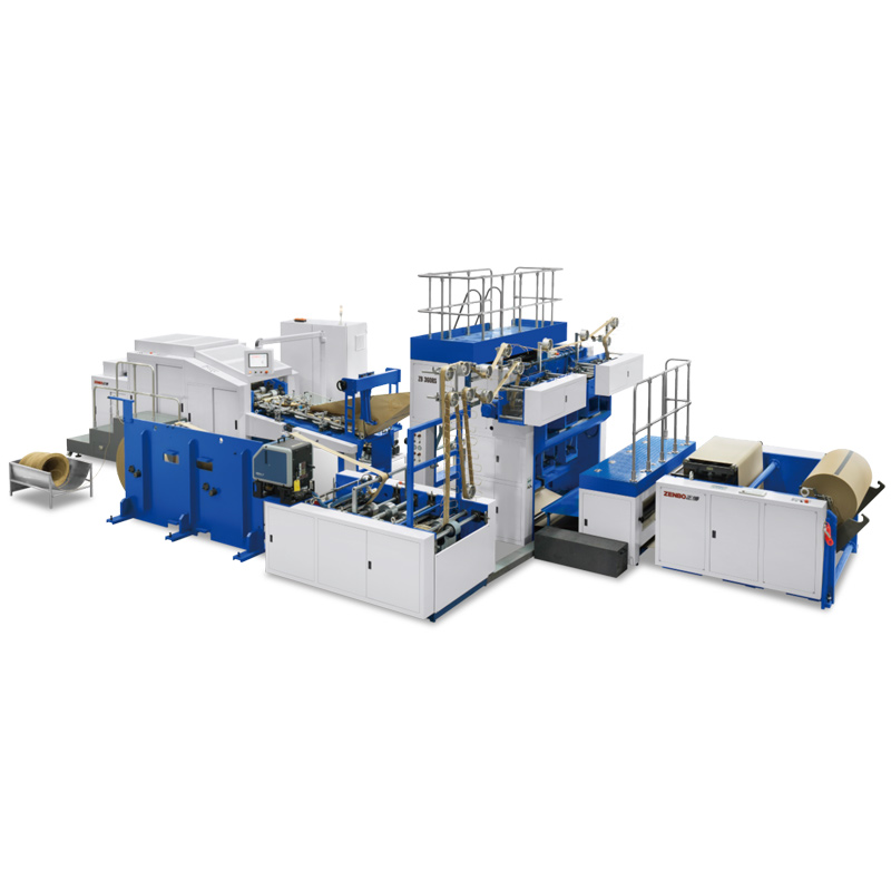 ZB 360RS/ZB 260RS Fully Automatic Roll Fed Paper Bag Making Machine Meets Strict Quality Standards