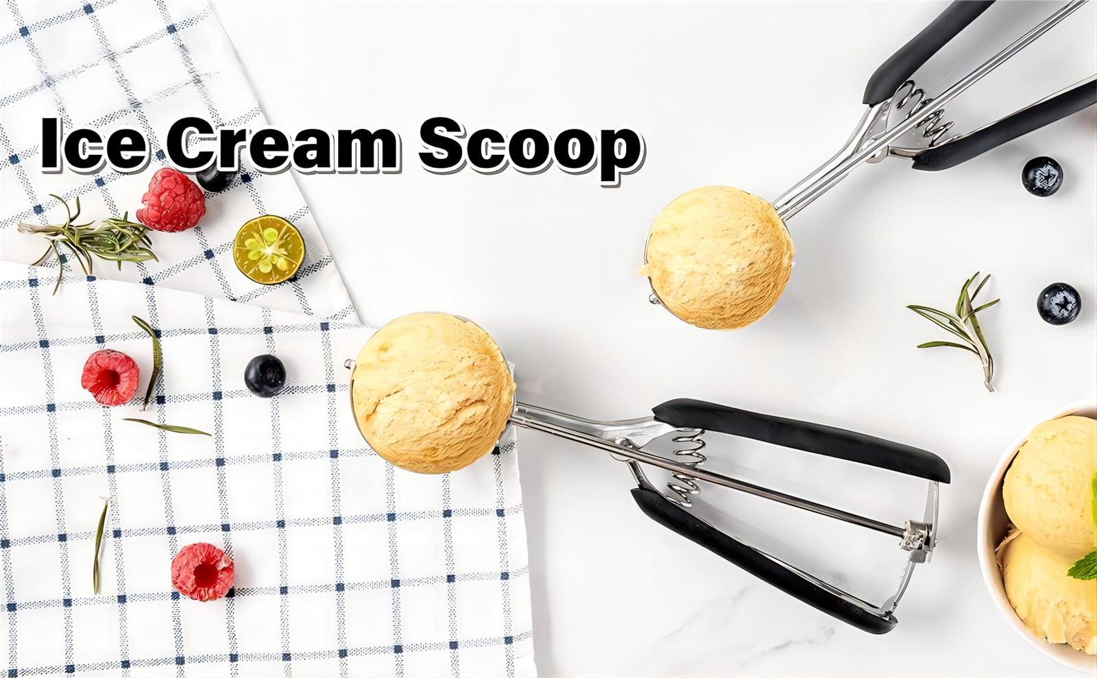 Professional Stainless Steel cookie Scoop (6)3cz