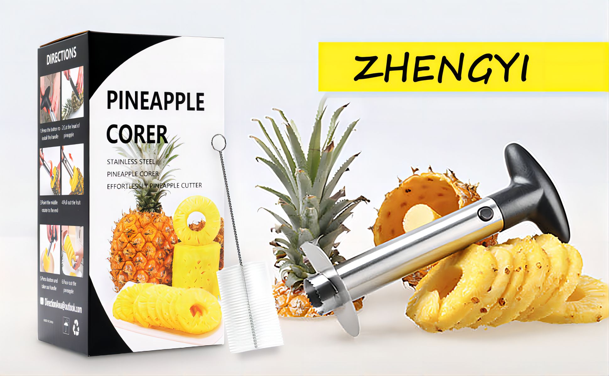 Ananas-Entkerner und -Schneidewerkzeug 1 (1) Regel