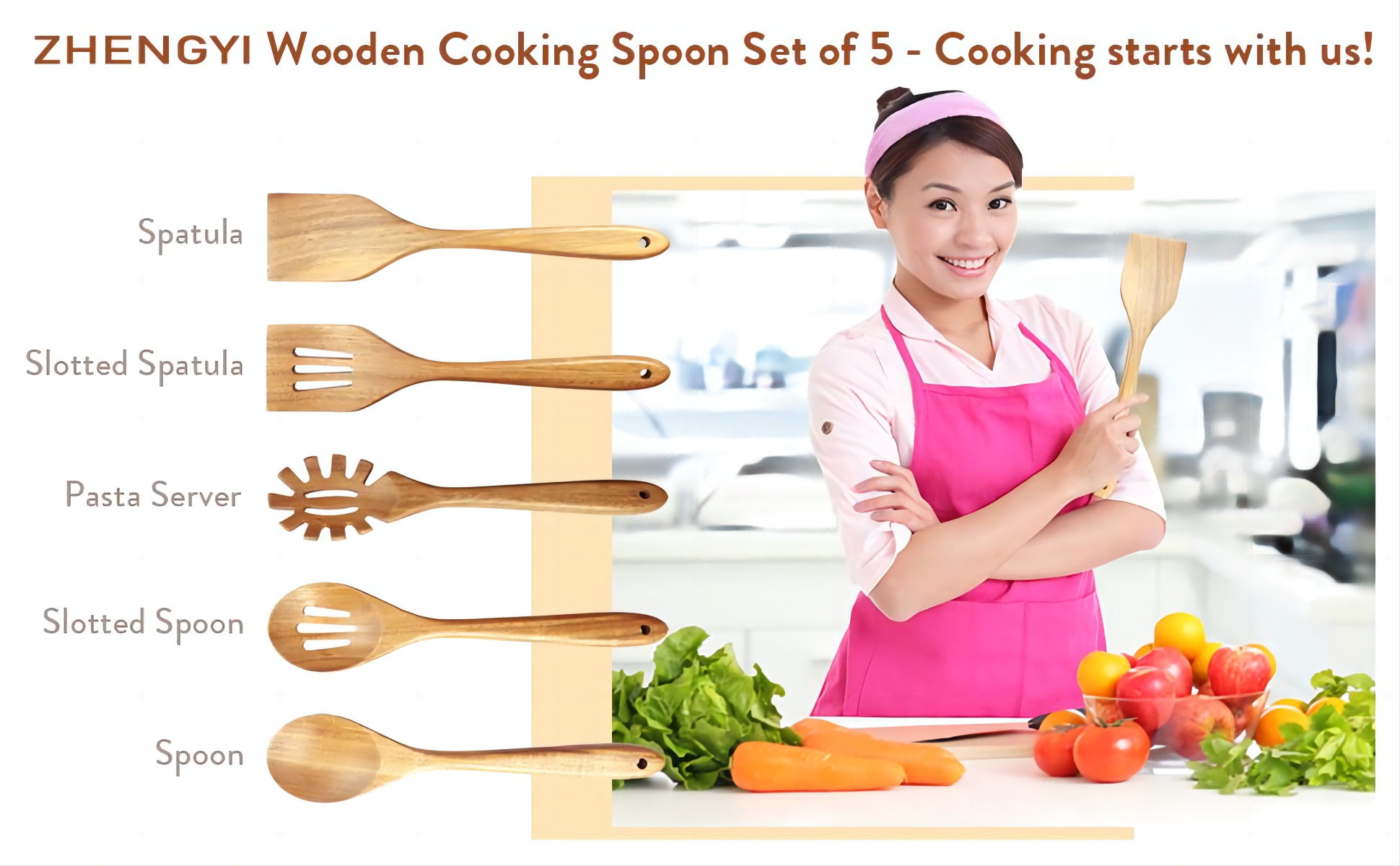 Wooden Cooking Utensils set 1 (2)op0