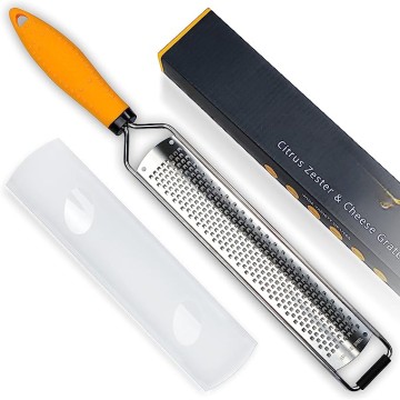 Premium classic lemon zester and cheese grater