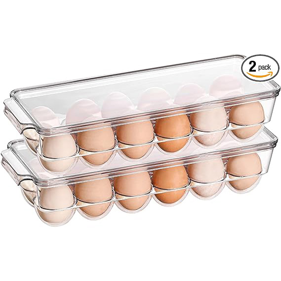 Egg Storage Containers with Lids