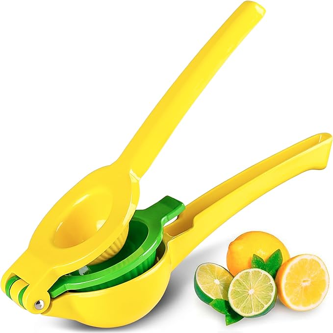 Premium Metal 2-in-1 Lemon Squeezer