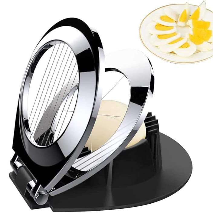 Multi Function Stainless steel Egg Slicer