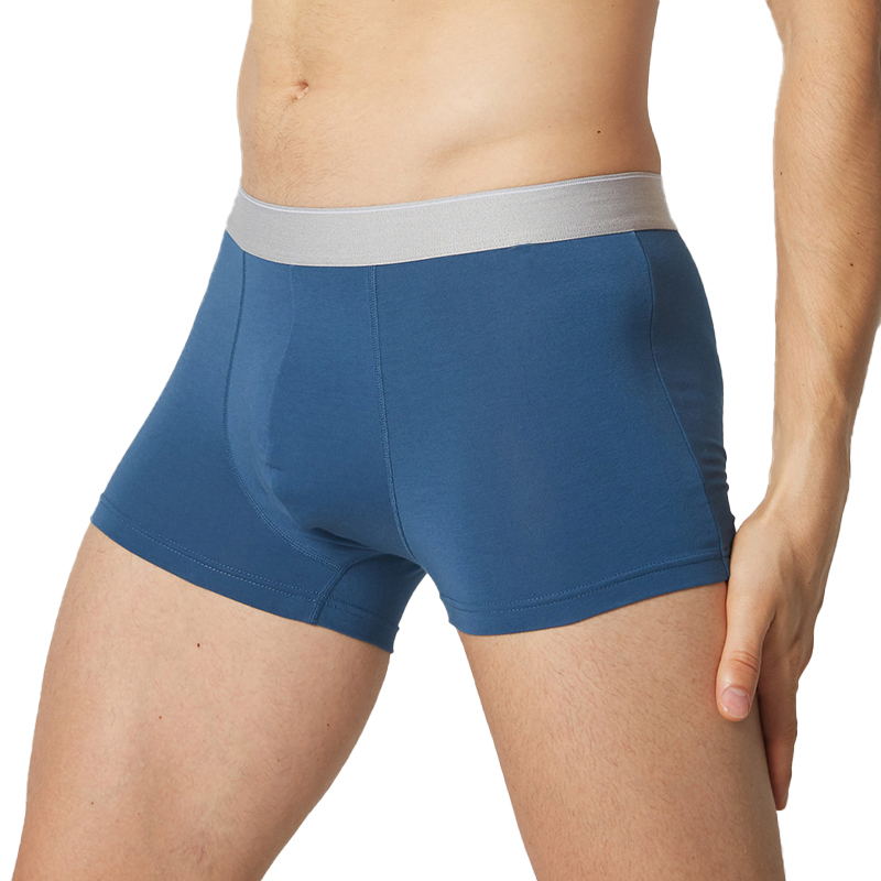 Cueca boxer masculina com logotipo personalizado (2)038