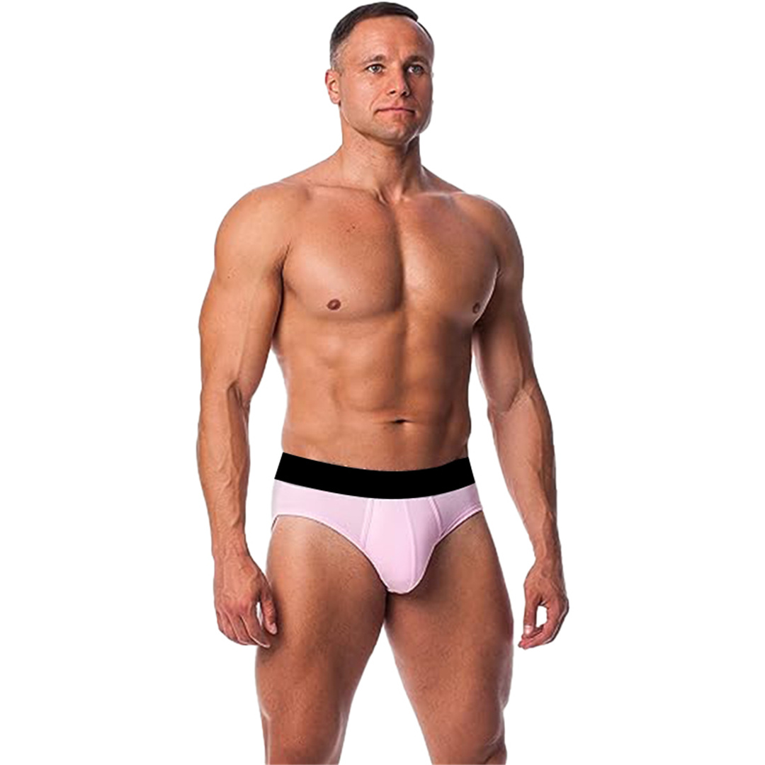 Customized waistband for men briefs underwear