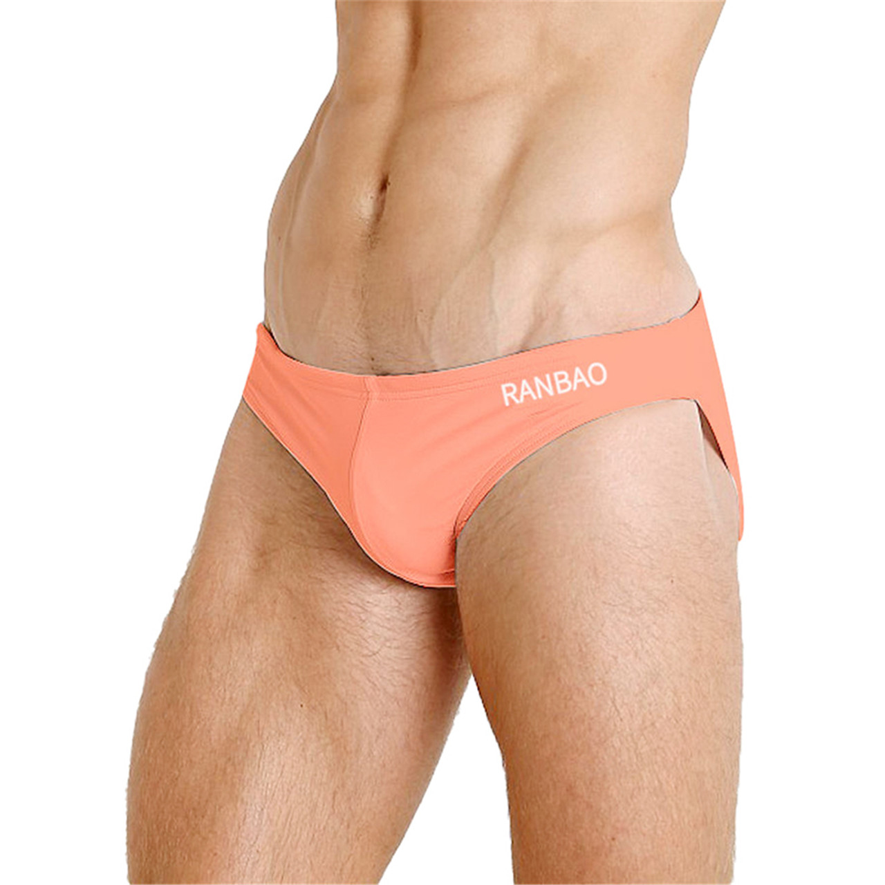 Calzoncillos de natación triangulares para hombre con logotipo privado de envío rápido de fábrica