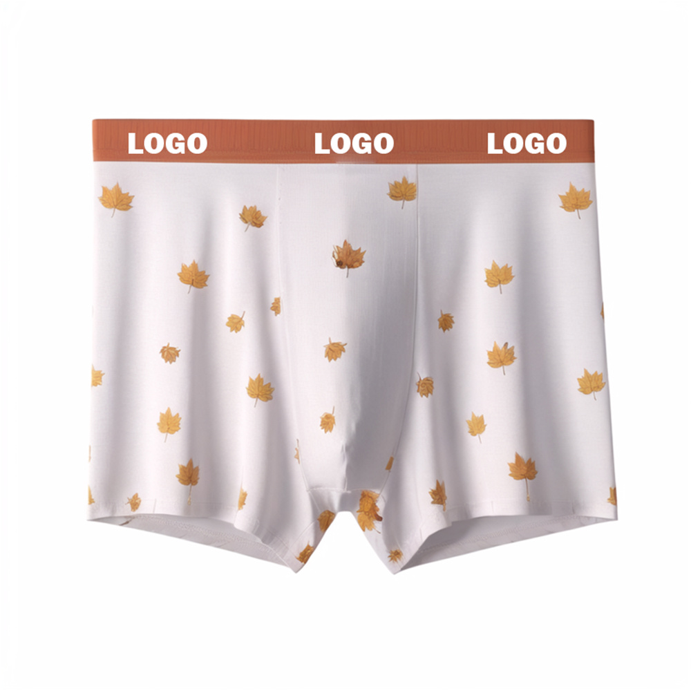 Modal Panties Comfortable Printed Boxer Briefs