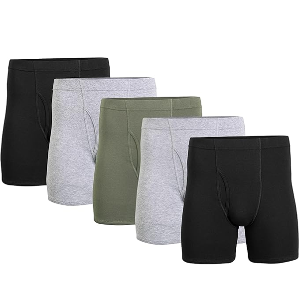 Cueca boxer masculina coberta Ranbao