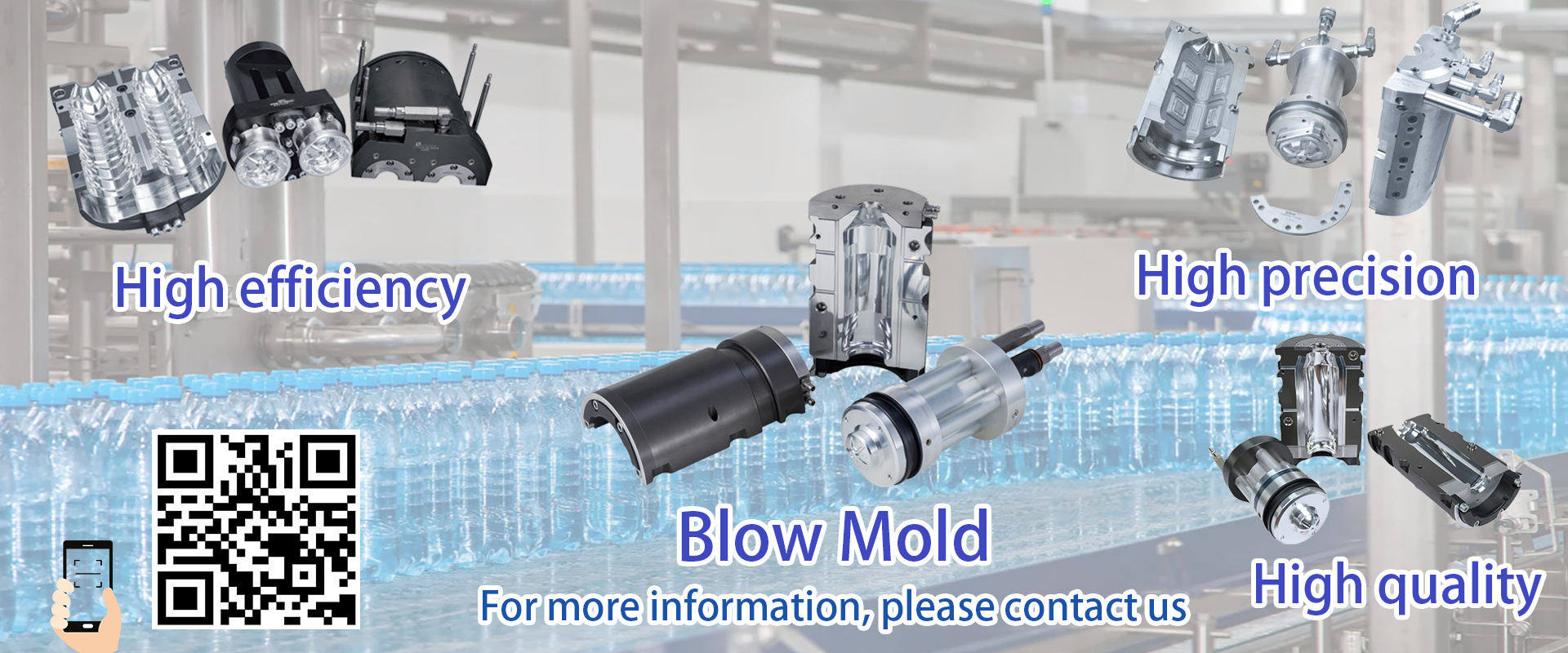 Trpežni pihalni kalupi za različne velikosti in vrste steklenic