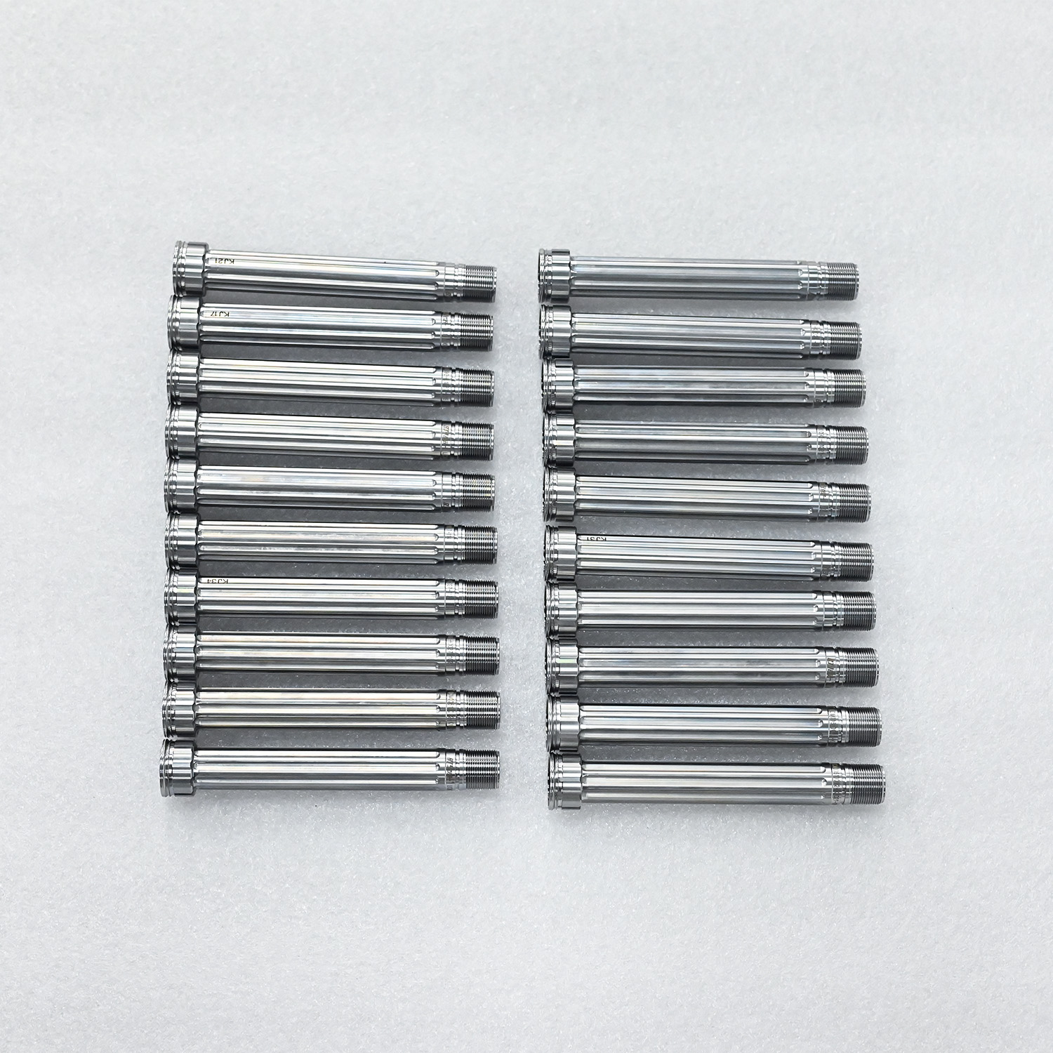 Side view of PET bottle mold core used in Sacmi machines