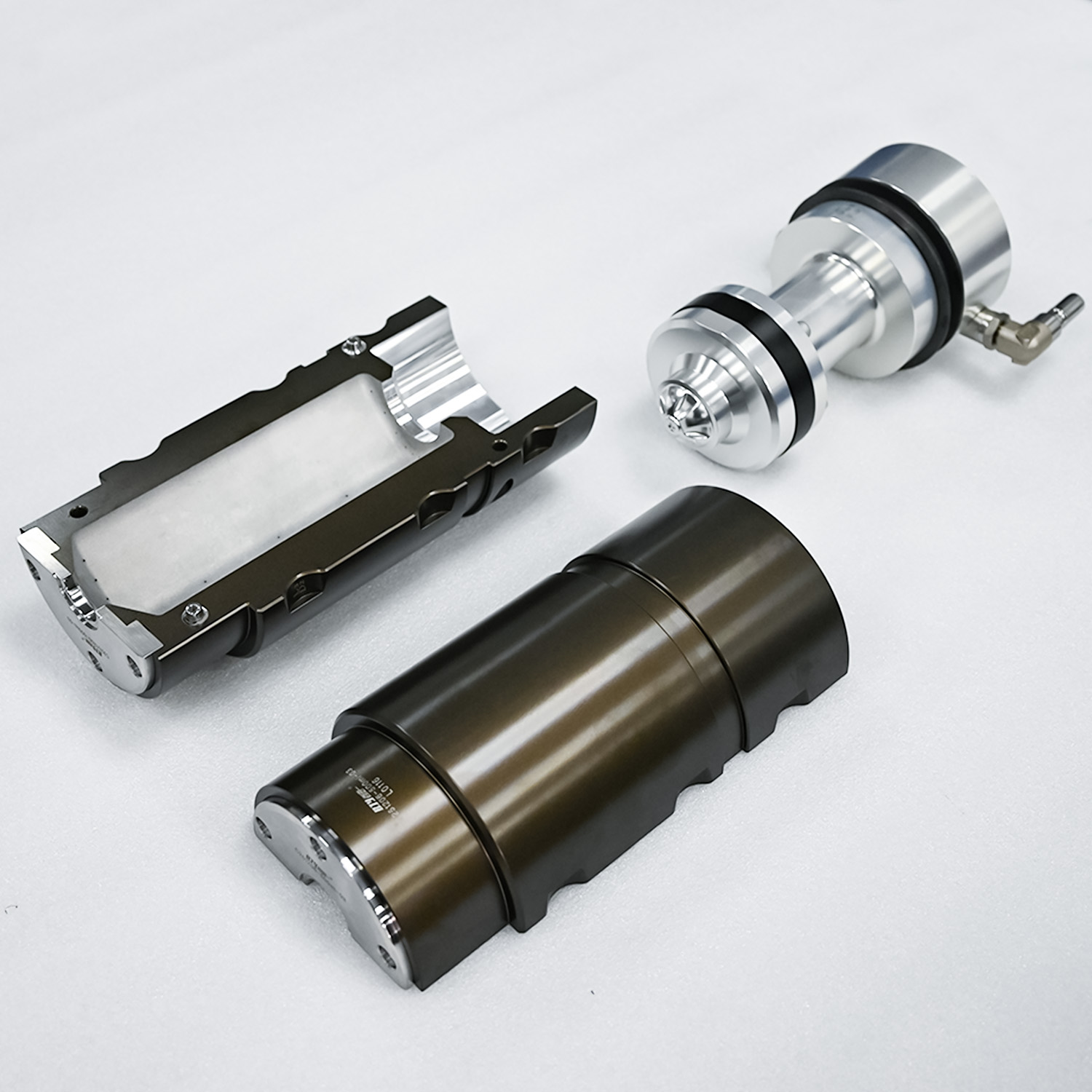 PET blow mold cavity detail made from imported aluminum