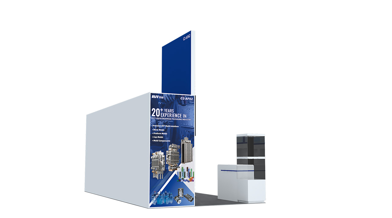 BJY PET packaging mold manufacturer attending packaging industry exhibition in Thailand