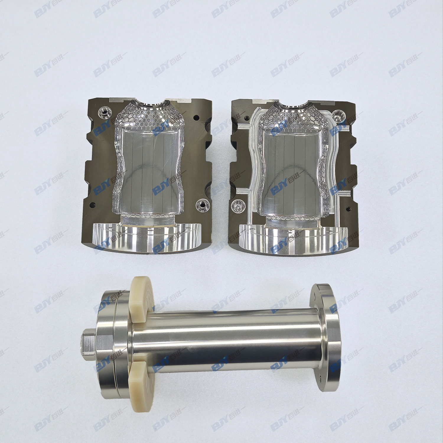 Precision CNC machining process for 500ml PET blow mold cavity