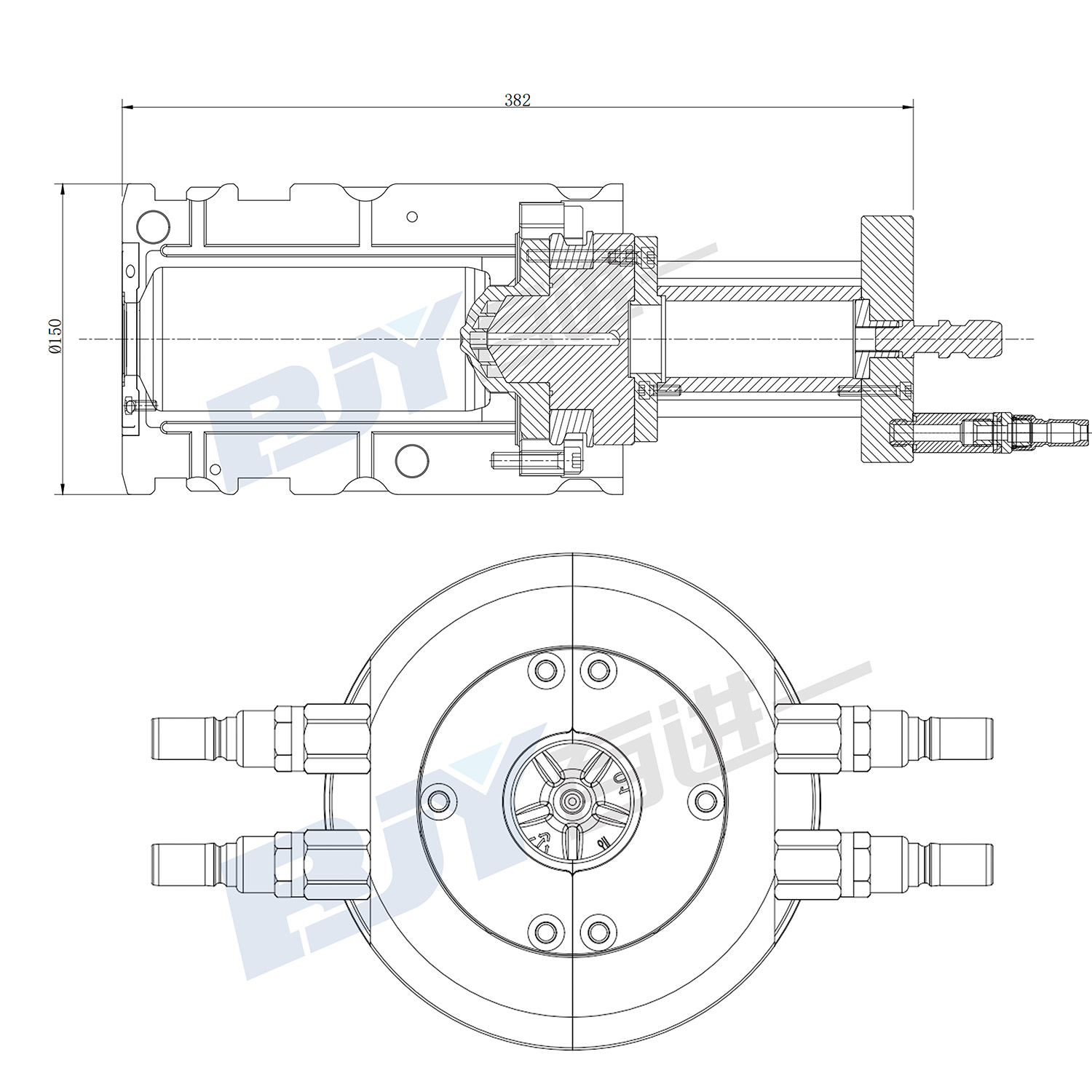 BJY Precision PET Blow Mold Manufacturing Process