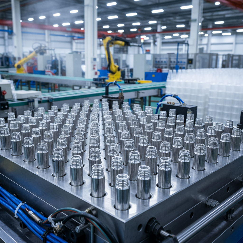 Motlle de preformes per a mascotes per a refrescos carbonatats (CSD) Mega-Factories