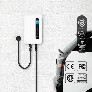 9.6KW Anti-Theft Wall-Mounted Charging Station Electric Golf Cart Charging Station 220v 40A(F30)