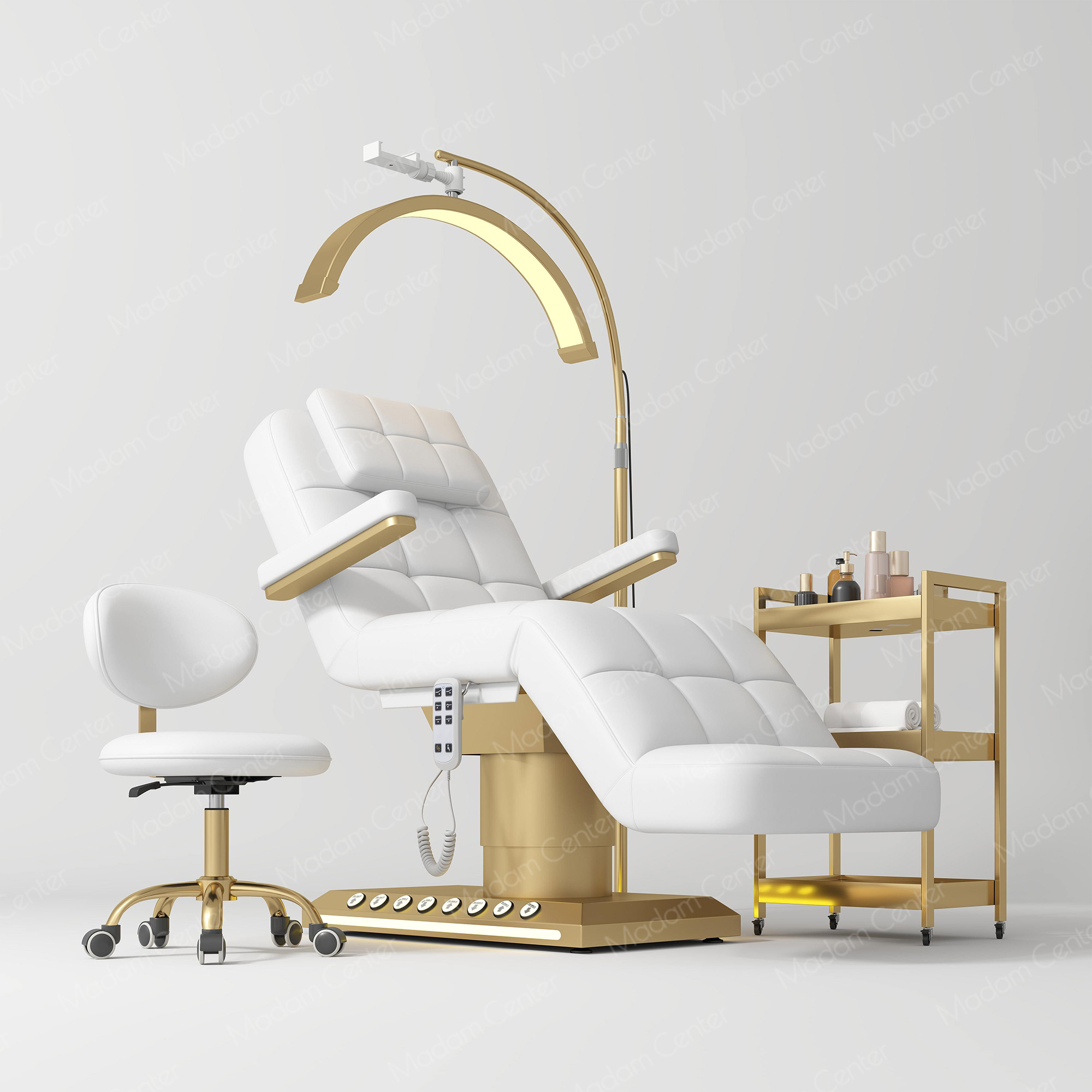 1018B Electric Facial Spa bed with Foot Control