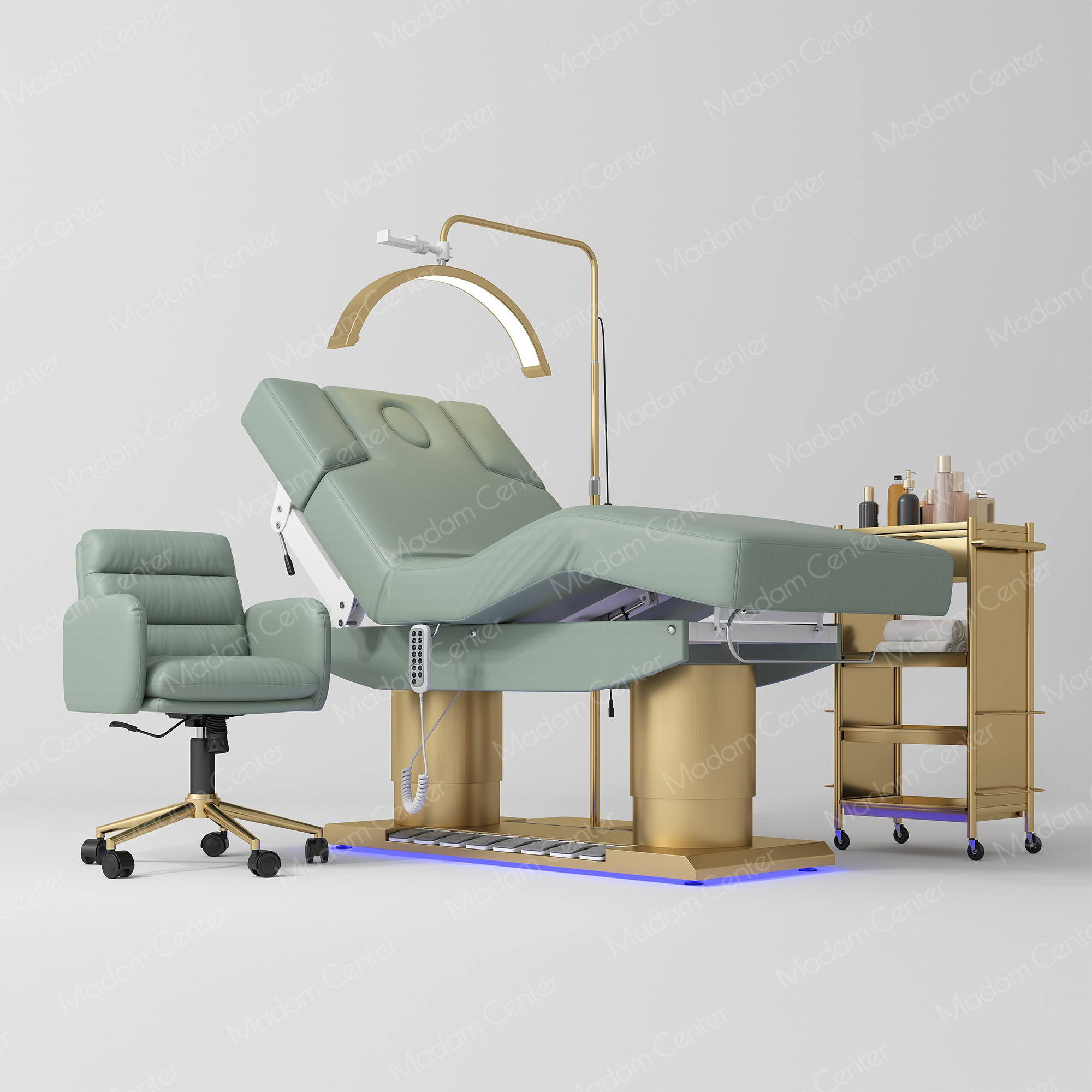 Giường và bàn spa điện 1019 - 4 động cơ