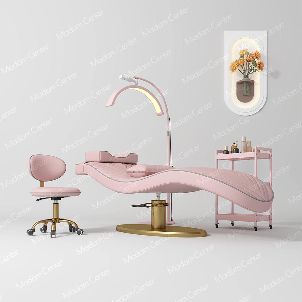 0622 Lash Extension Bed - Adjustable Height & Headrest