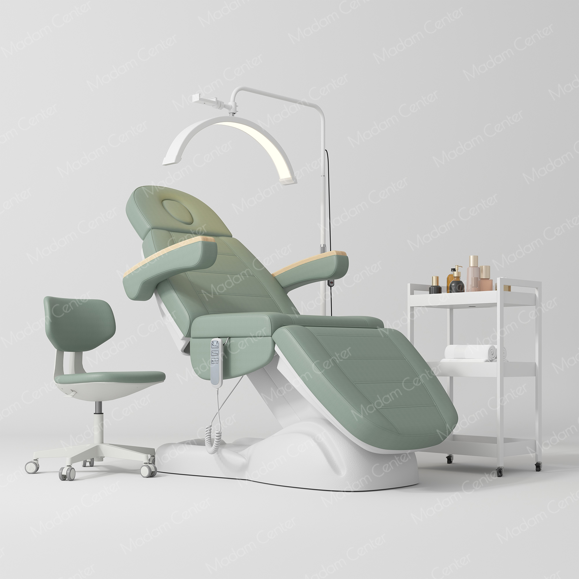 0706 Electric Facial Treament Bed & Table 3-Motor