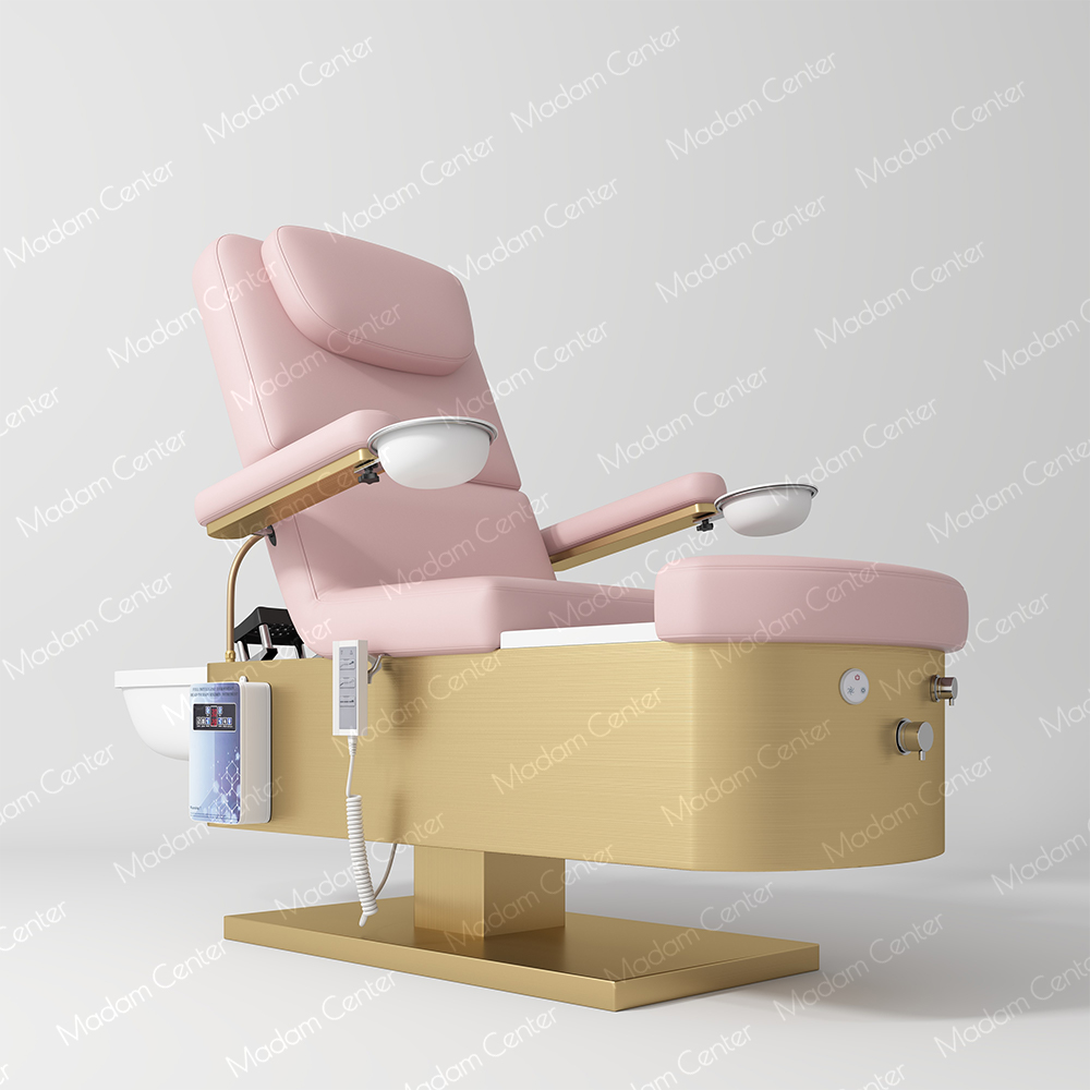 0426 Lettino per pedicure e shampoo tutto in uno