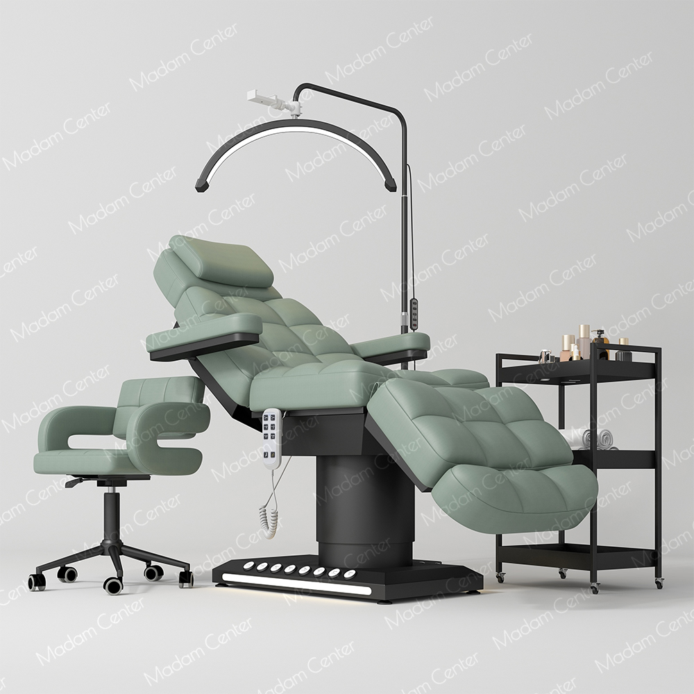 Beauty Esthetician Bed with Foot Control-Customized Base-Model 1011