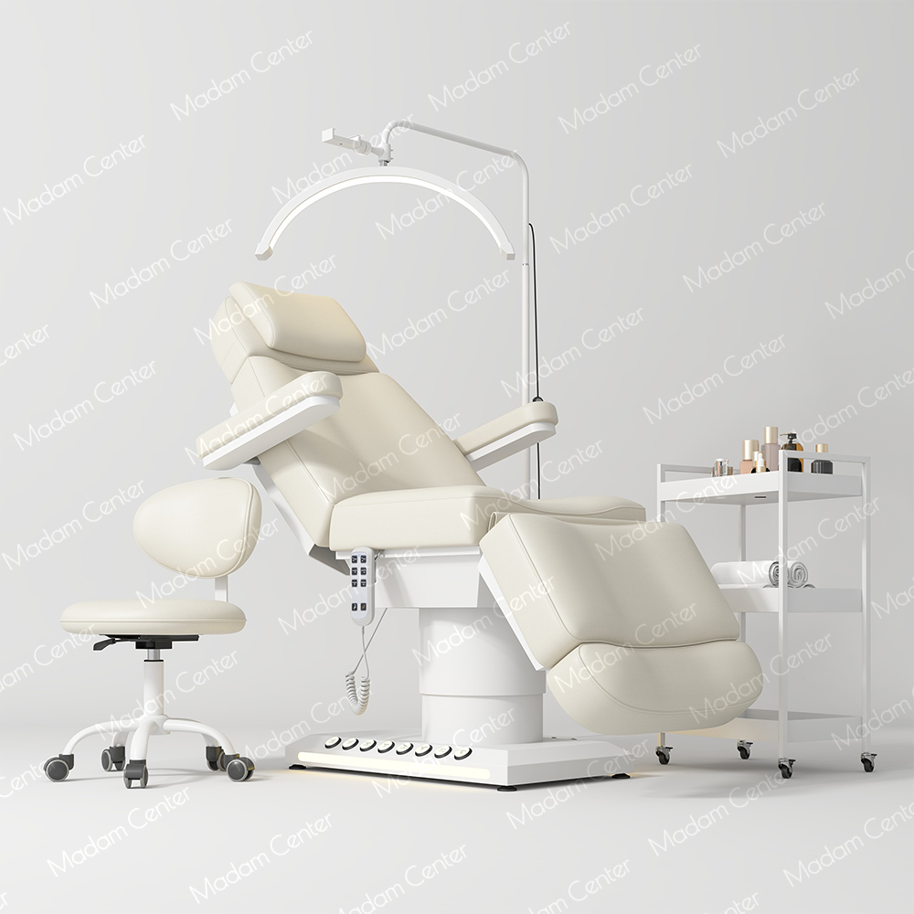 Facial Beauty Bed with Foot Control-1218-Customized Base