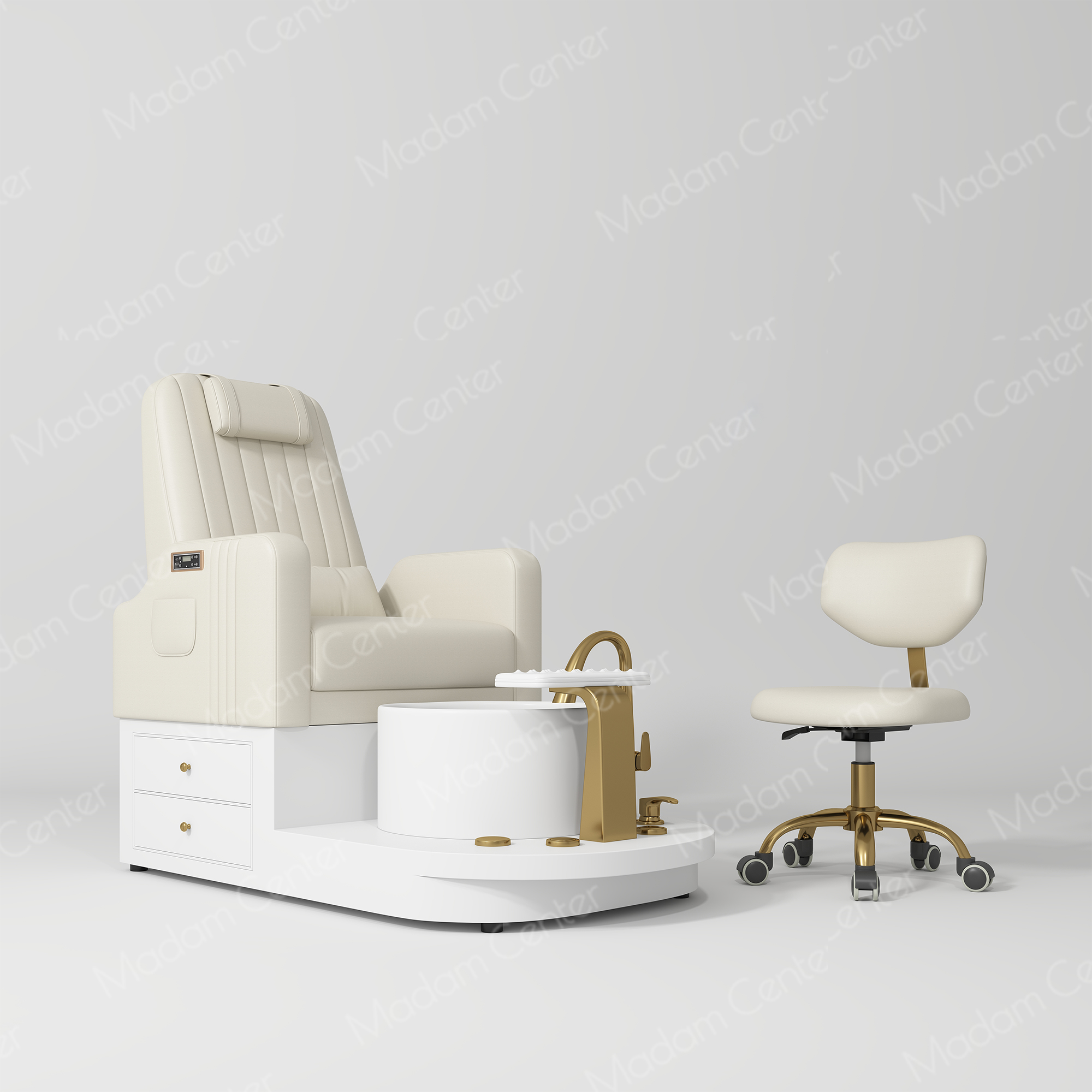 3-madam center pedicure chair