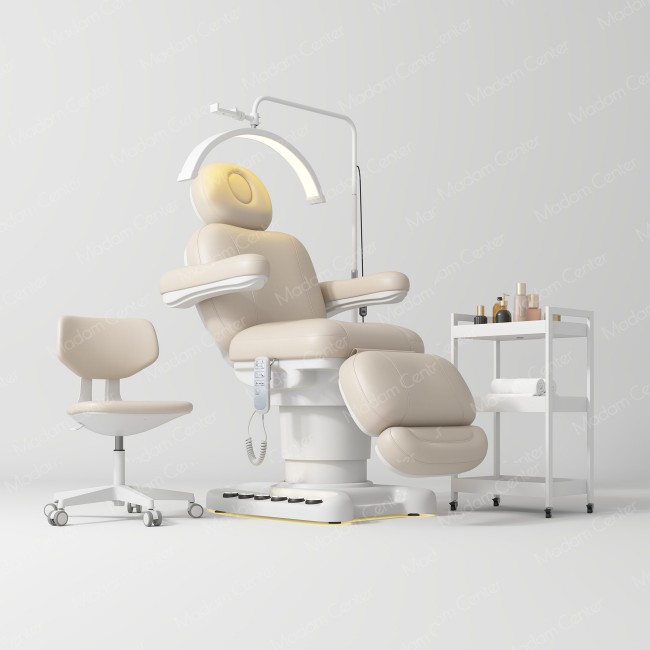 Beauty Facial Bed with Foot Control-Patent Design-MRC1219
