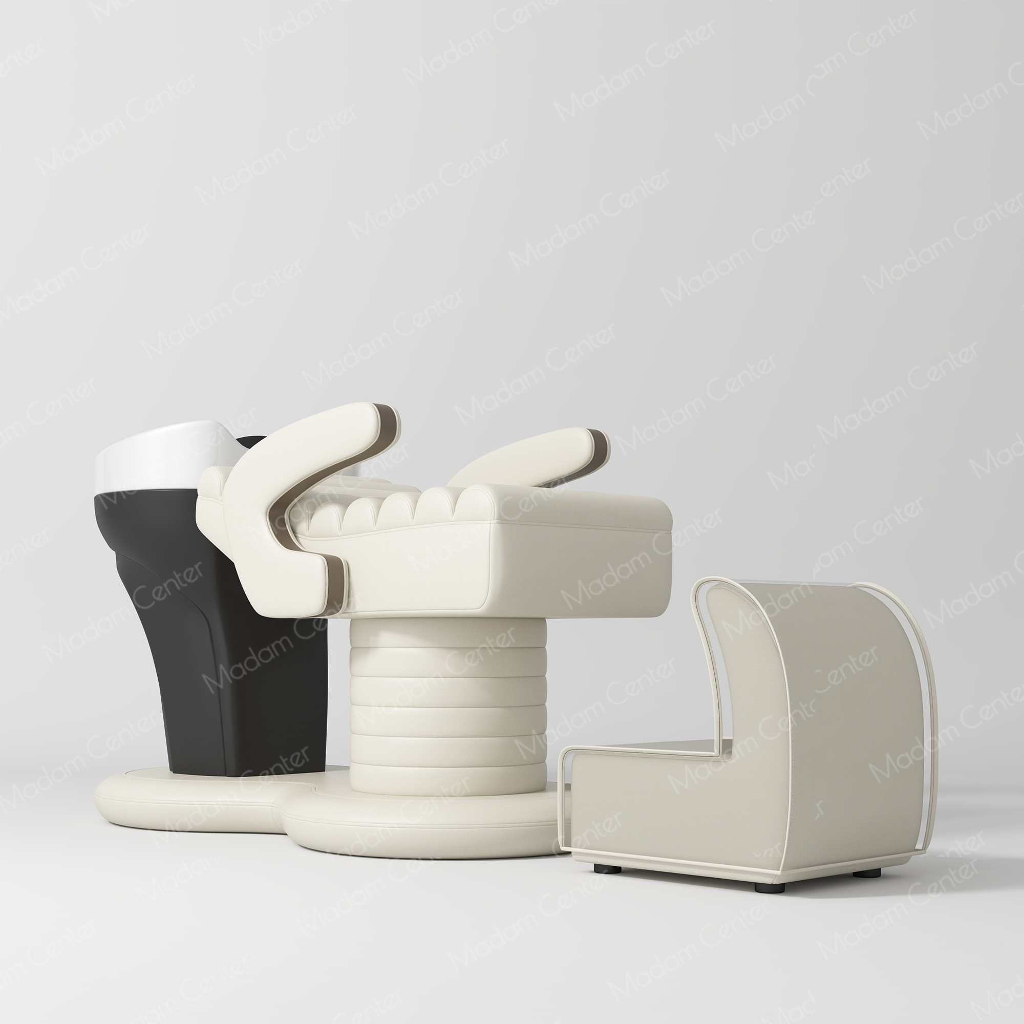 Sculptural Shampoo Bed — Impatia Series