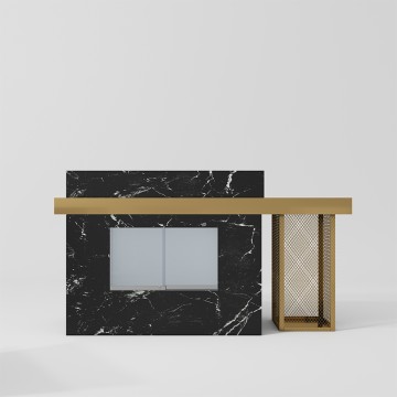 Led light Reception Desk