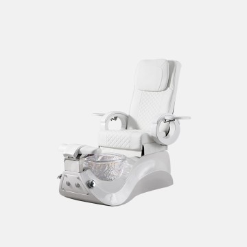 White Manicure and Pedicure Chair