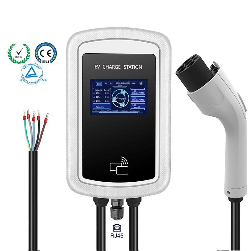 OCPP RJ45 Коммерческая Настенная Зарядная Станция EV Мощностью 11 КВт GB/T