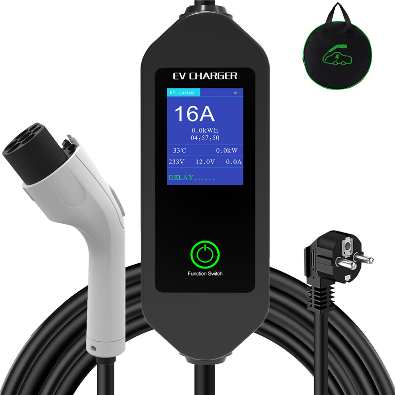 RTFLY GB/T 5M Регулируемый Ток Портативный EV Зарядное Устройство