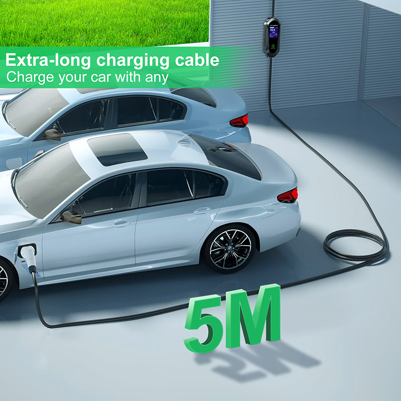 7KW GBT Portable EV Charger Supports Current Adjustable (1)3gm