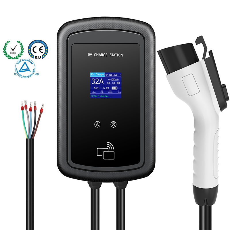 Multifunction Home Essential 1/3 Phase 7/11/22 KW Type 1 Wall-mounted EV Charging Station