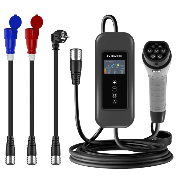 Type 2 22KW 32A Portable EV Charging Stati...
