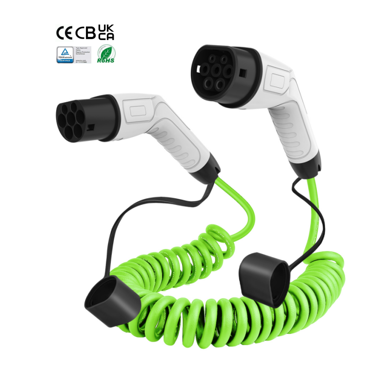 EV charging cable 5m fast charge 16A 32A C...