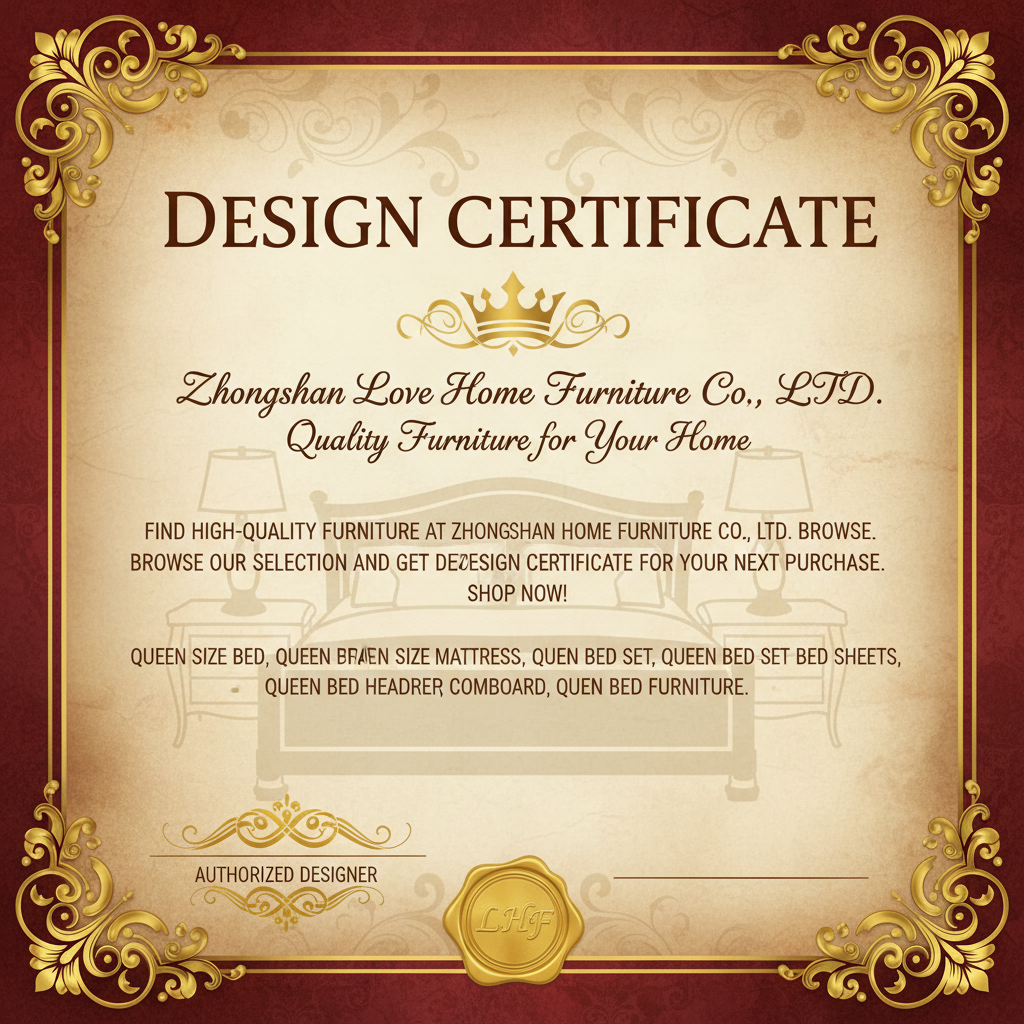 Design certificate