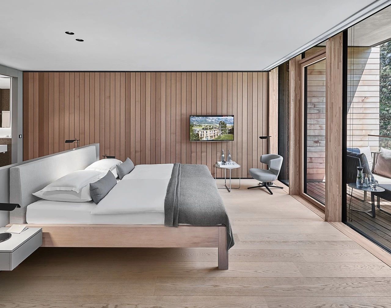 Resort Hotel Project Furniture factory Complete set of furniture J-404
