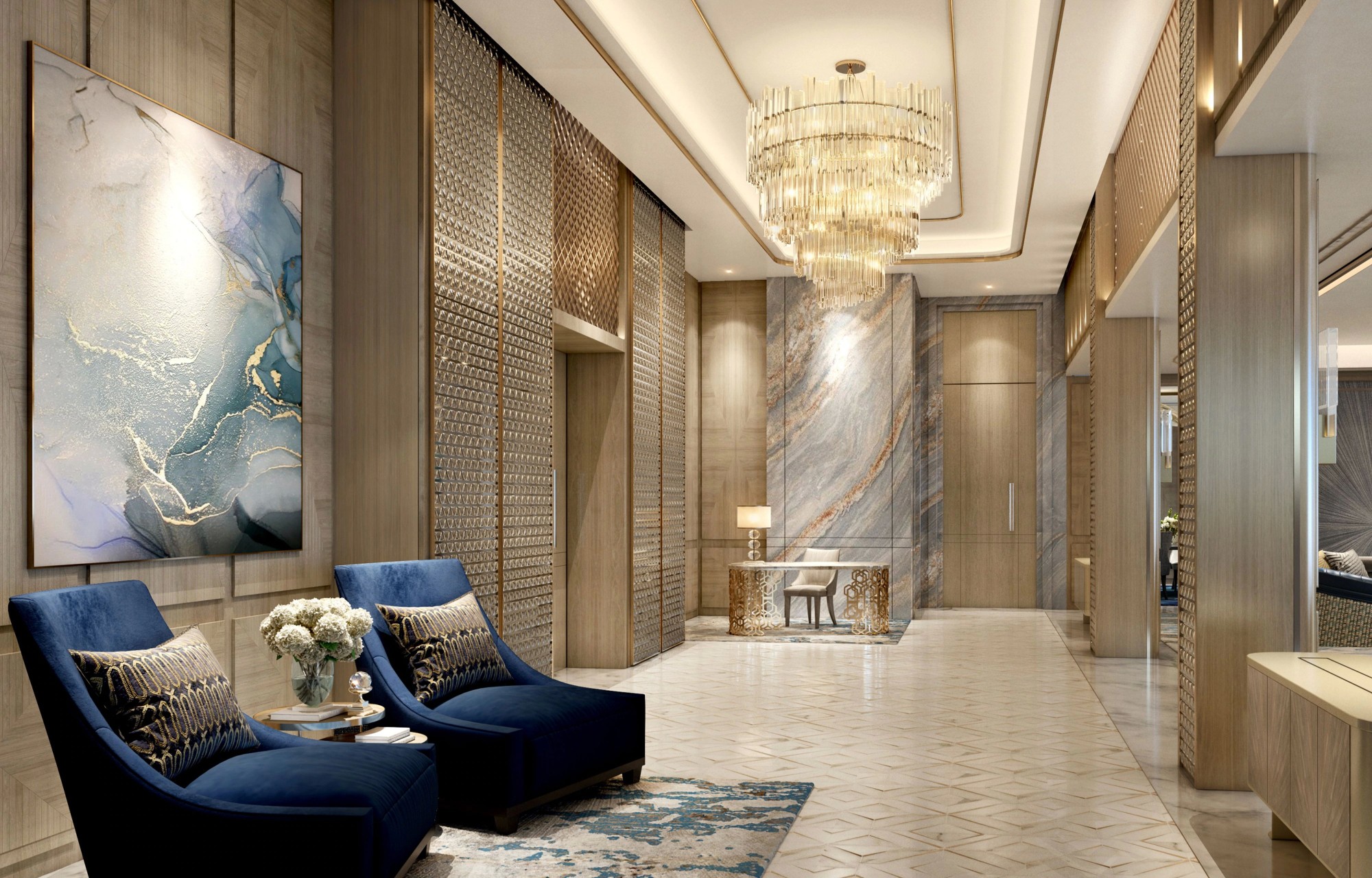 Simple furniture suppliers Villa hotel custom furniture J-359
