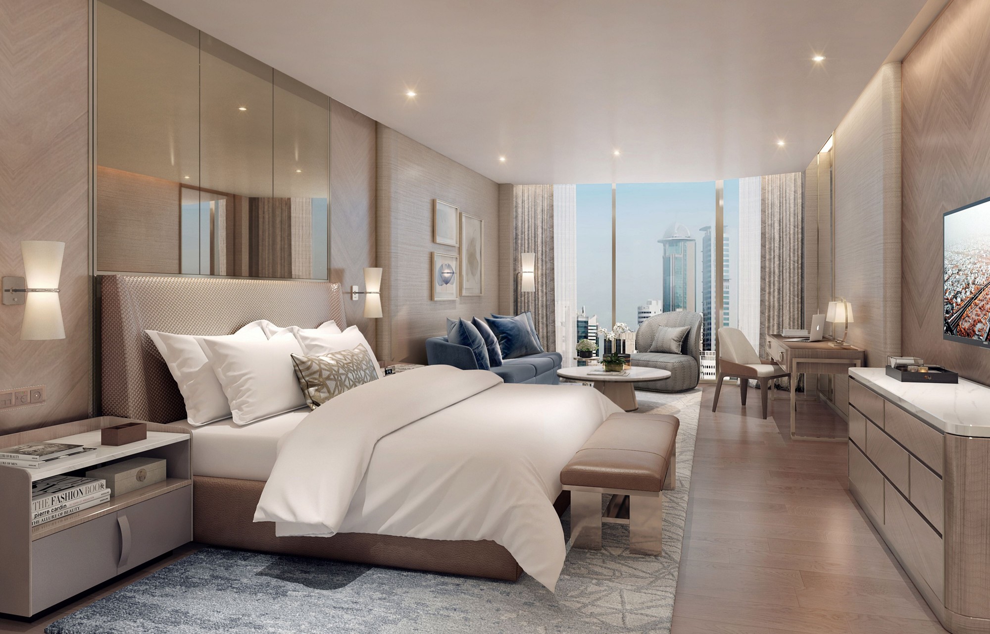 Simple furniture suppliers Villa hotel custom furniture J-359